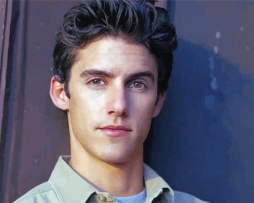 Aesthetic Milo Ventimiglia Paint By Numbers