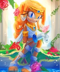 Aesthetic Tikal Sonic Art Paint By Numbers