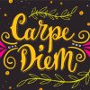 Carpe Diem Quote Paint By Numbers