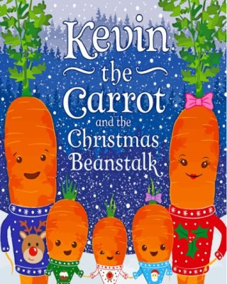 Christmas Kevin The Carrot Family Paint By Numbers