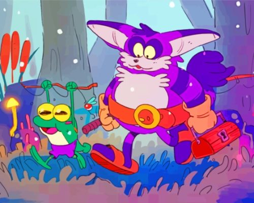 Cool Big The Cat Paint By Numbers