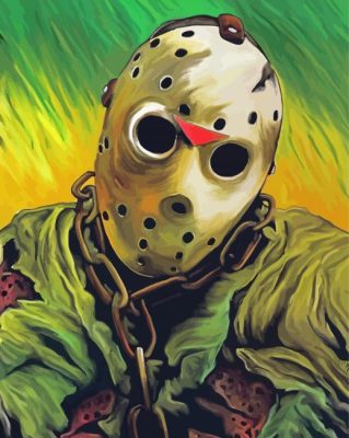 Cool Jason Voorhees Paint By Numbers