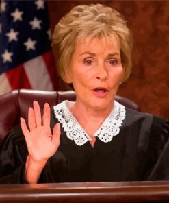 Cool Judge Judy Paint By Numbers