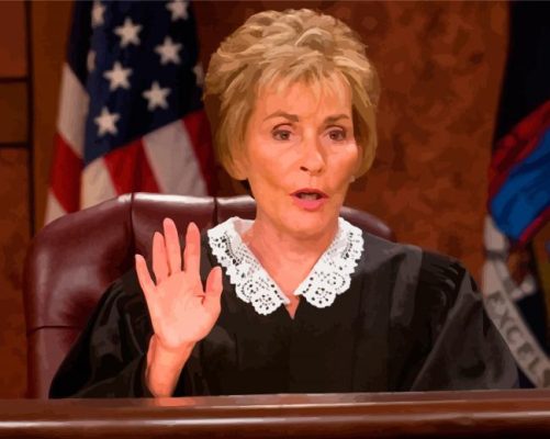 Cool Judge Judy Paint By Numbers