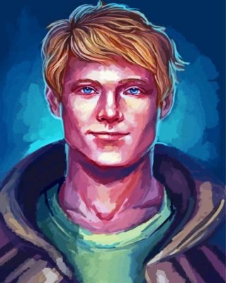 Cool Peeta Mellark Paint By Numbers