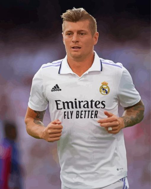 Cool Toni Kroos Paint By Numbers