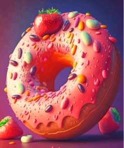 Donut Paint By Numbers