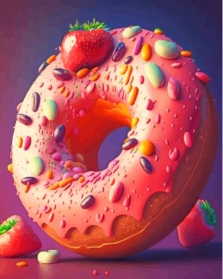 Donut Paint By Numbers