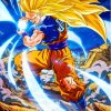 Dragon Ball Z Super Saiyan 3 Paint By Numbers