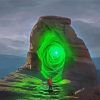 Green Portal Paint By Numbers