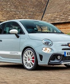 Grey Abarth Paint By Numbers