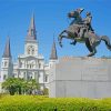 Jackson Square In New Orleans Paint By Numbers