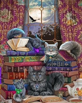 kitten And Cats Art Paint By Numbers