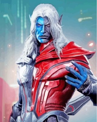 Malekith The Accursed Marvel Paint By Numbers