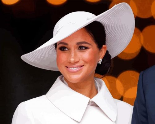 Meghan Markle Paint By Numbers