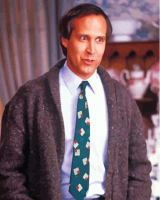 National Lampoons Christmas Vacation Character Paint By Numbers