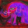 Purple Elephant Anthony Hopkins Art Paint By Numbers