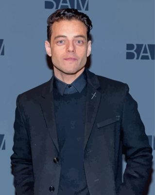 Rami Malek Paint By Numbers