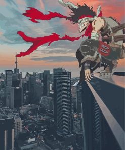 Stain Mha Boku No Hero Academia Paint By Numbers