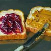 Tasty Peanut Butter And Jelly Paint By Numbers