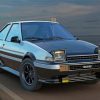 Toyota Ae86 Trueno Classic Car Paint By Numbers