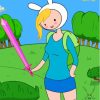 Adventure Time Fionna Paint By Numbers