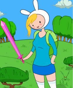 Adventure Time Fionna Paint By Numbers