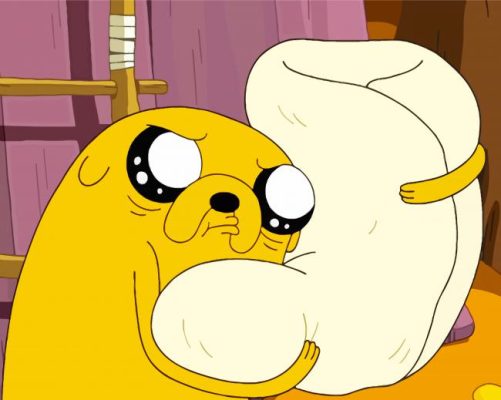 Adventure Time Jake The Dog Character Paint By Numbers