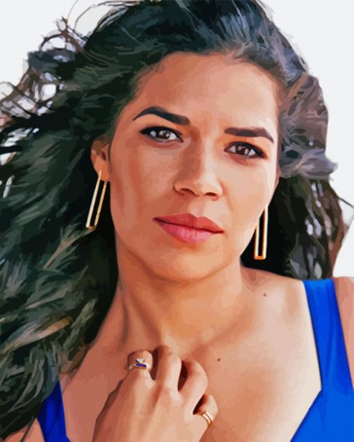 America Ferrera Paint By Numbers