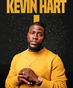 American Comedian Kevin Hart Paint By Numbers