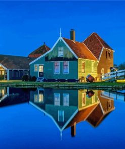 Amsterdam Zaanse Schans Paint By Numbers