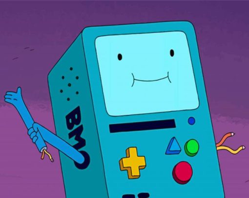 BMO Adventure Paint By Numbers