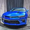 Blue Metallic Chevrolet Paint By Numbers