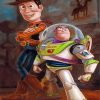 Buzz Lightyear And Woody Art Paint By Numbers