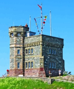 Cabot Tower Signal Hill National Historic Site Paint By Numbers