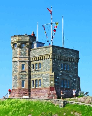 Cabot Tower Signal Hill National Historic Site Paint By Numbers