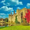 Castle Of Hever Village Paint By Numbers