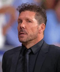 Diego Simeone Argentine Footballer Paint By Numbers