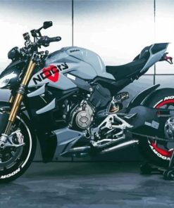 Ducati Streetfighter Paint By Numbers