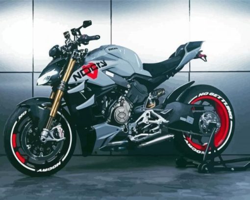 Ducati Streetfighter Paint By Numbers