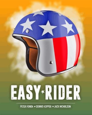 Easy Rider Poster Paint By Numbers