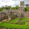 England Fountains Abbey Paint By Numbers