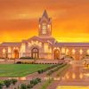 Fort Collins Colorado Temple Sunset Paint By Numbers