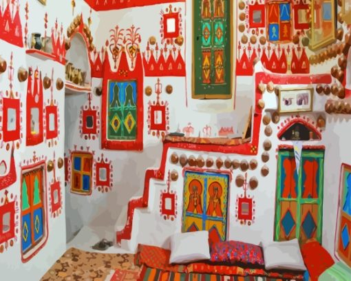 Ghadames Town Libya Paint By Numbers