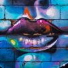 Graffiti Girl Lips Paint By Numbers