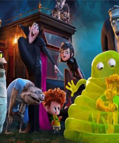 Hotel Transylvania Film Paint By Numbers