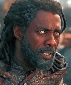 Idris Elba Heimdall Paint By Numbers