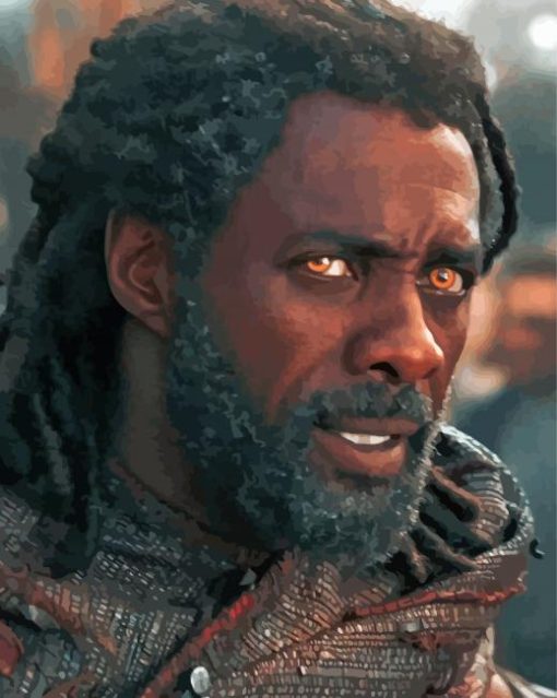 Idris Elba Heimdall Paint By Numbers