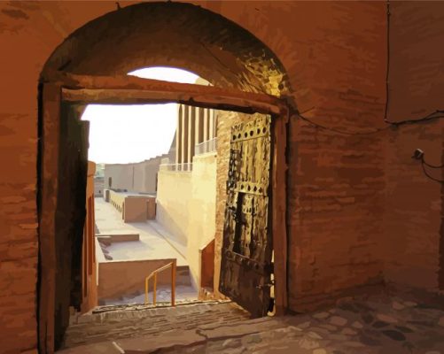 Inside The Herat Citadel Paint By Numbers