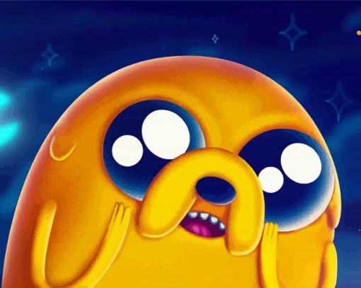 Jake The Dog Paint By Numbers